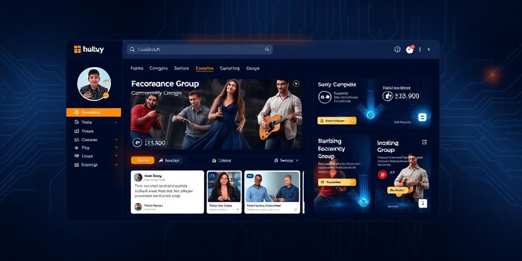 Facebook community and local campaigns